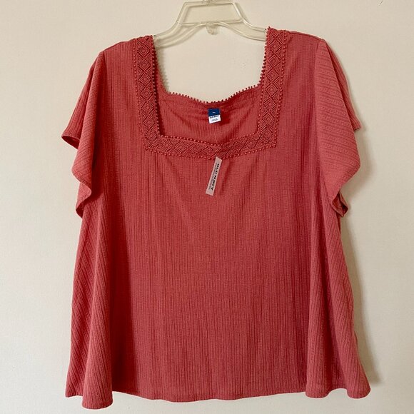 Square neck summer blouse ✿ - Picture 7 of 8